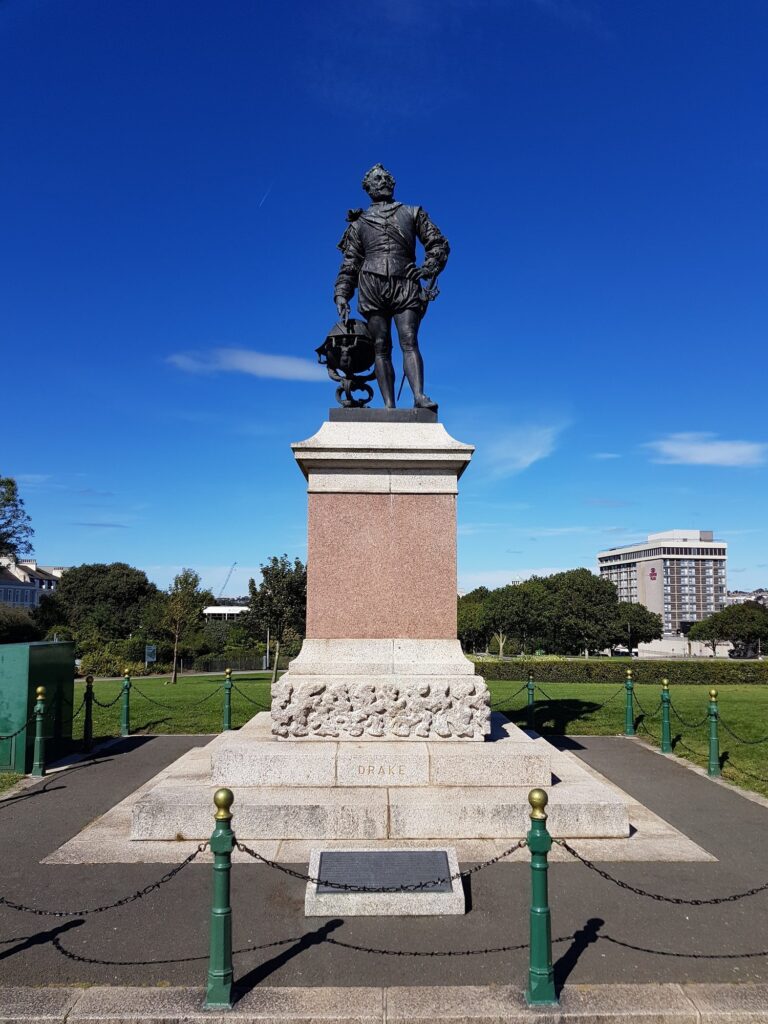 Sir Francis Drake in Plymouth