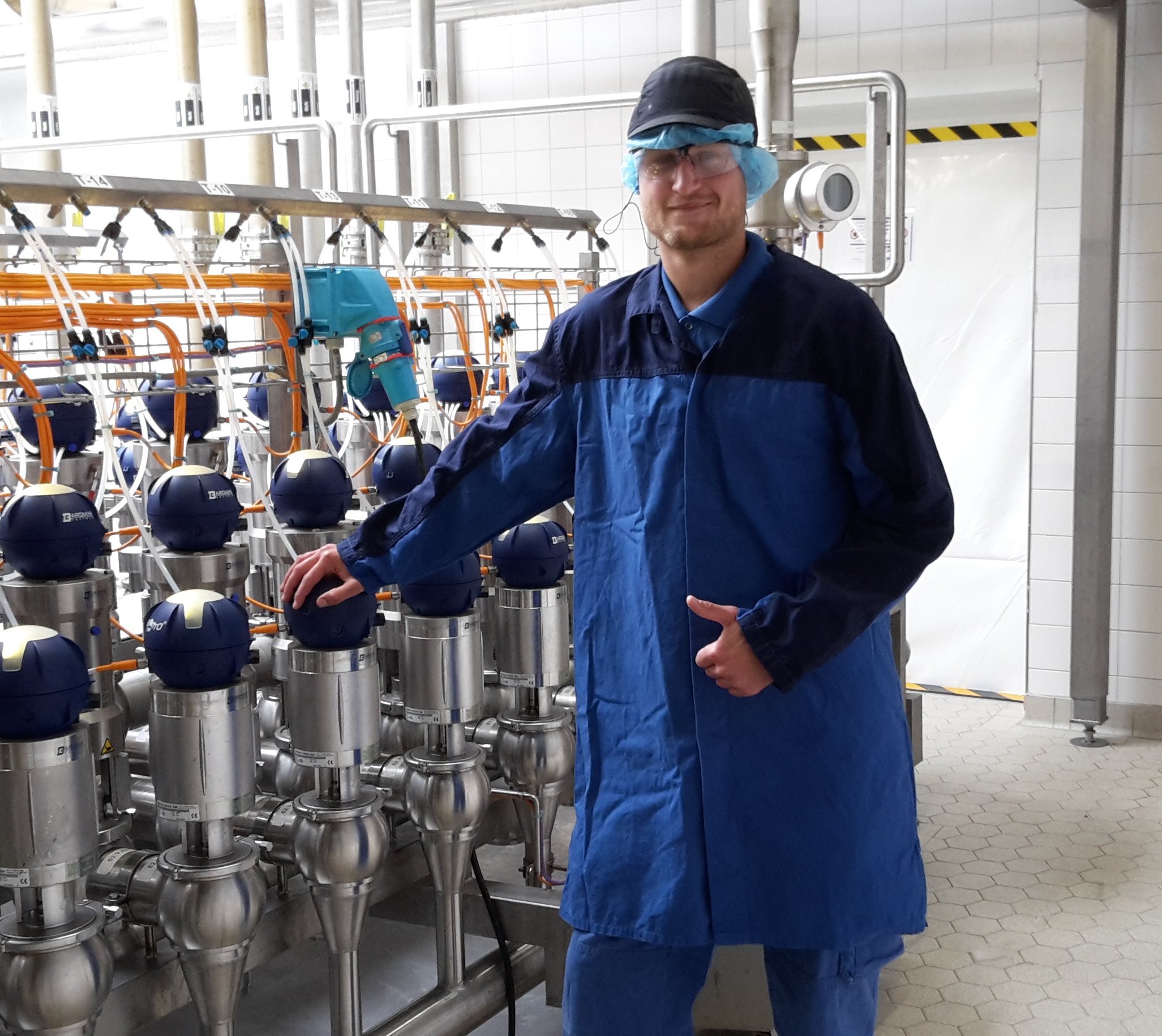 Frank Heida, Storingsmonteur Friesland Campina