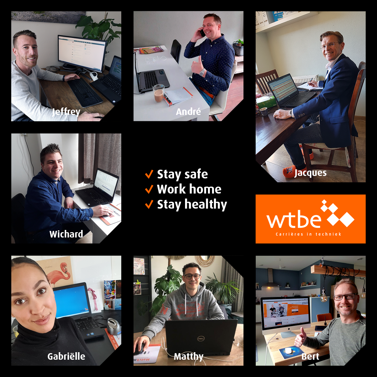 Team WtbE Thuiswerken