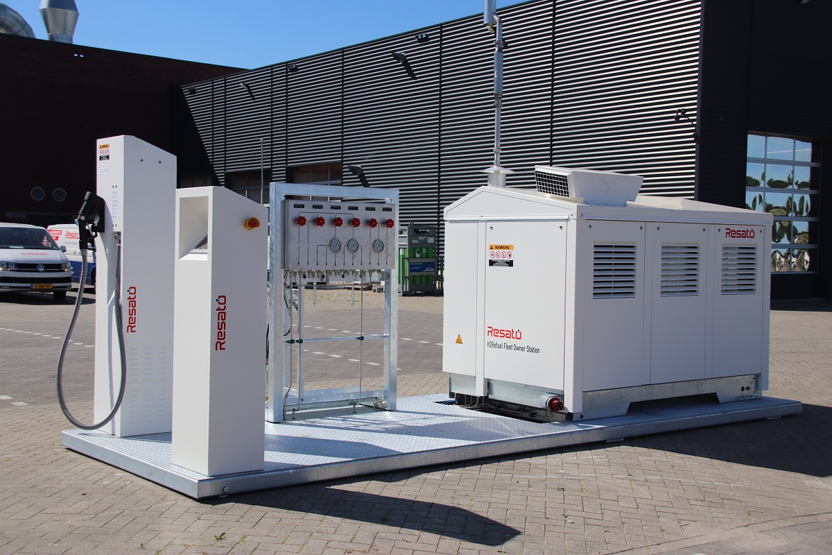 Waterstoftankstation