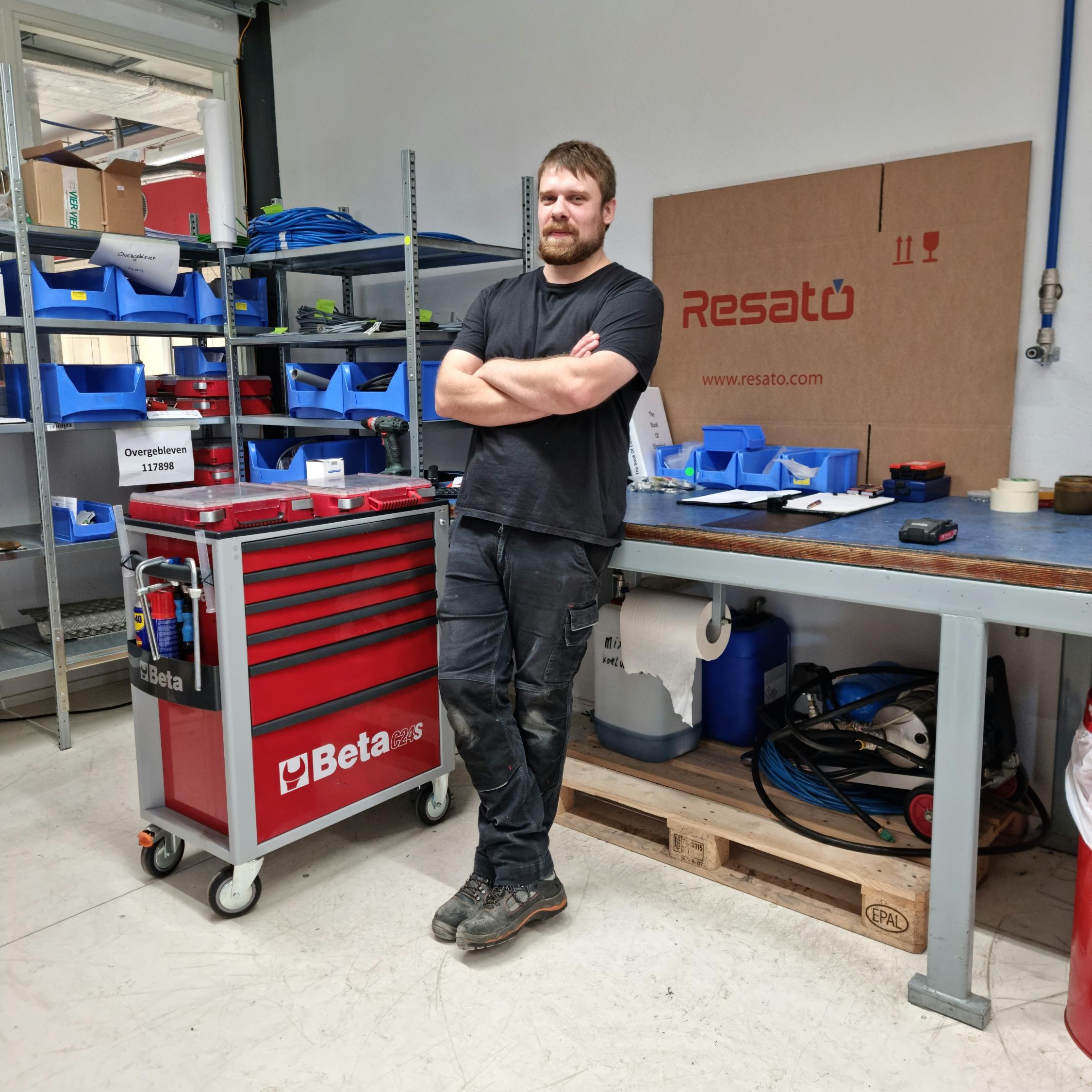 Steven Steenbergen, Assemblage Monteur WtbE Maintenance