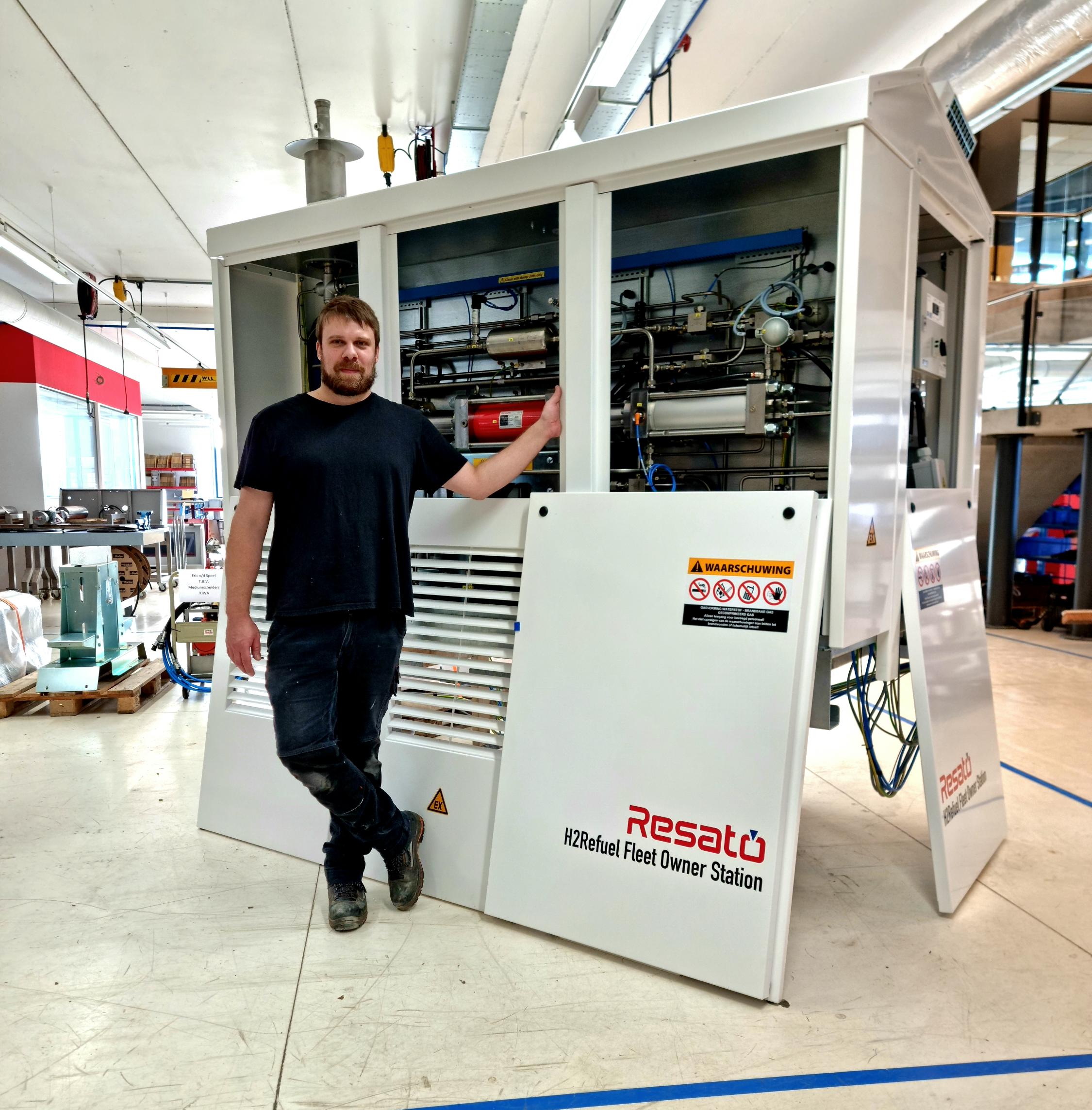 Steven Steenbergen, Assemblage Monteur WtbE Maintenance