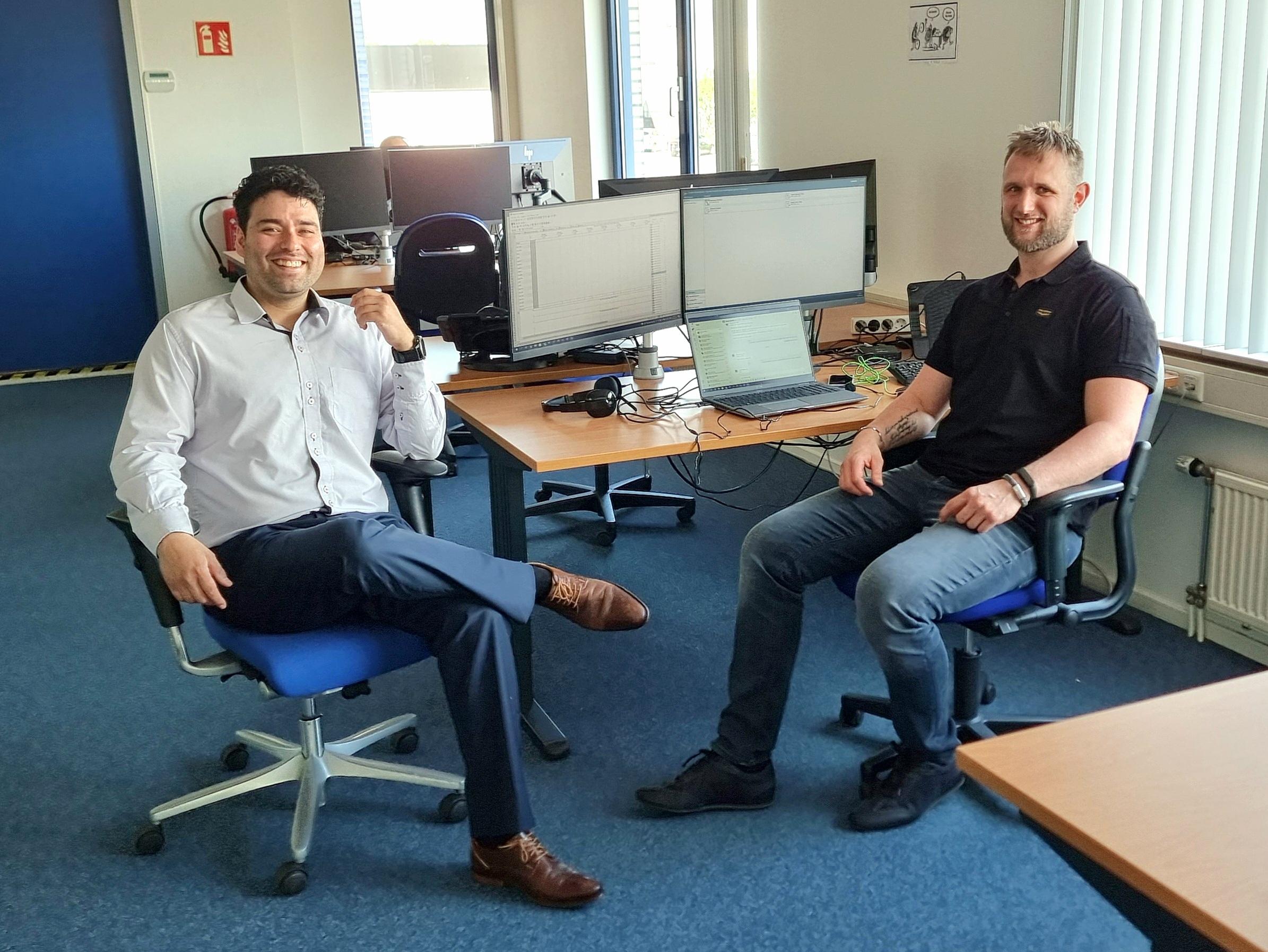 Tiemen Bos en Lauwrens Arrindell van WtbE Supply Chain