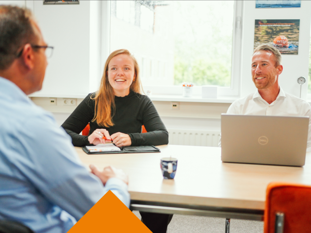 Team WtbE in gesprek